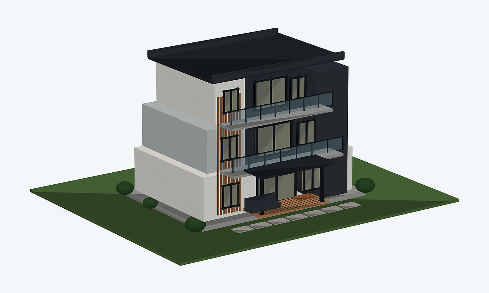 Prefabrik ev tasarım örneği 6